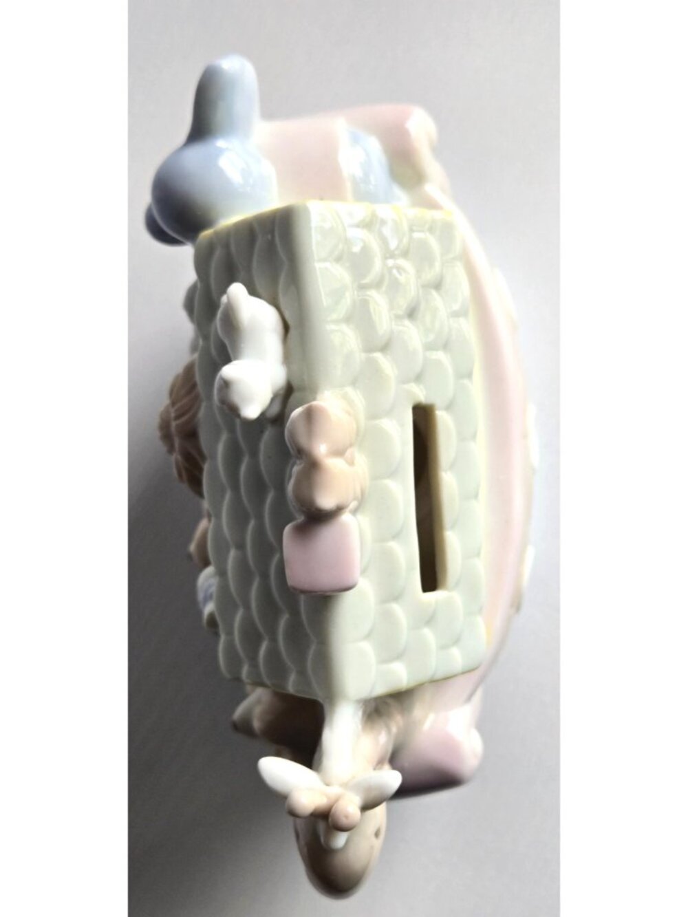Precious Moments Noah's Ark Porcelain Bank 1995 with Stopper - Picture 5 of 7